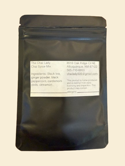 Chai Spice Packet Without Sugar