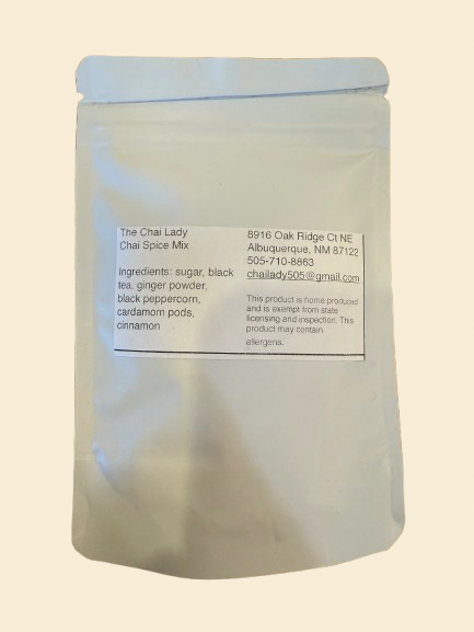 Chai Spice Packet With Sugar