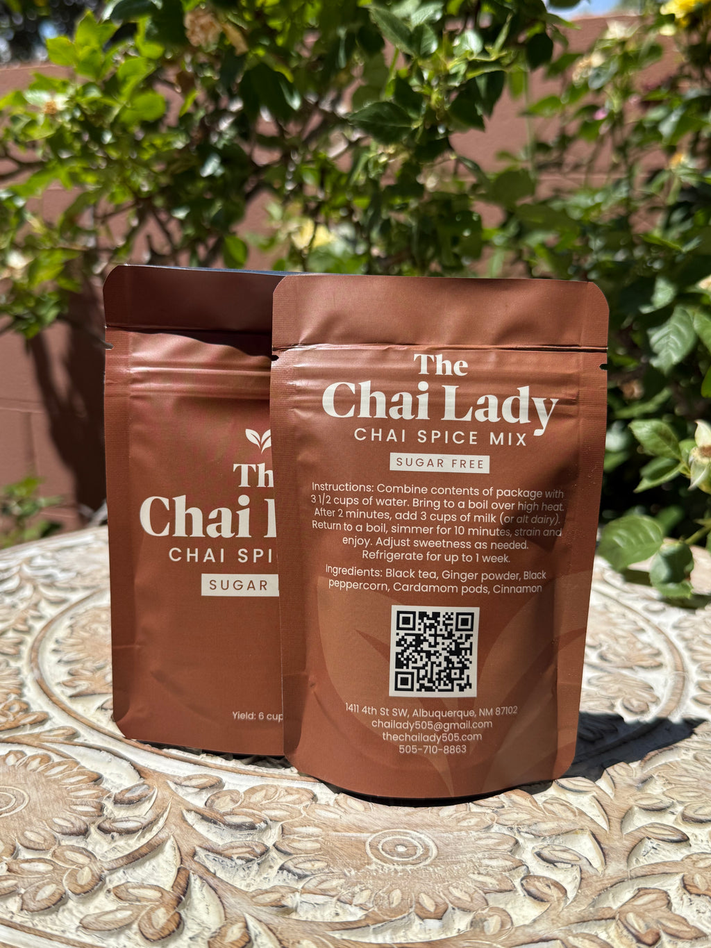 Chai Spice Packet Without Turbinado Sugar (48oz Yield)
