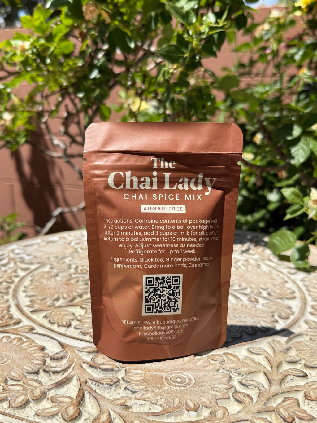 Chai Spice Packet Without Turbinado Sugar (48oz Yield)